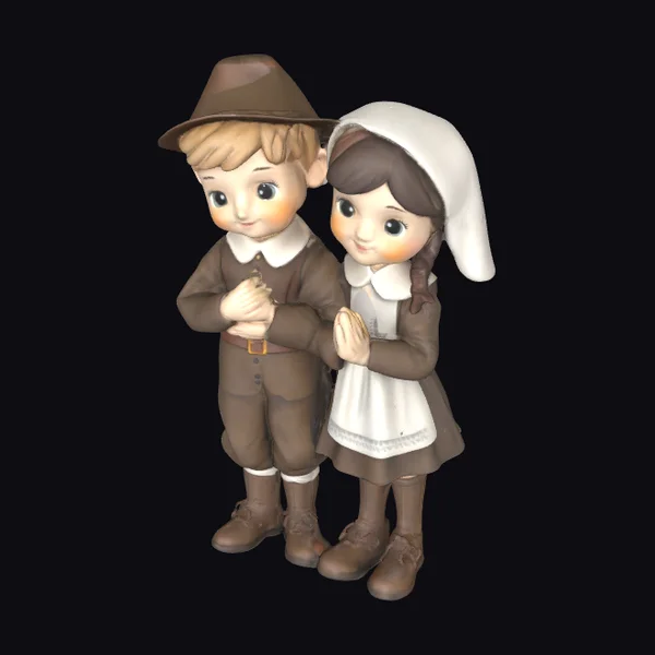 Pilgrim Children Pair