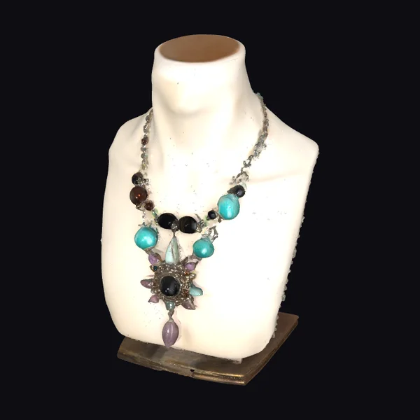 Colorful Gemstone Necklace