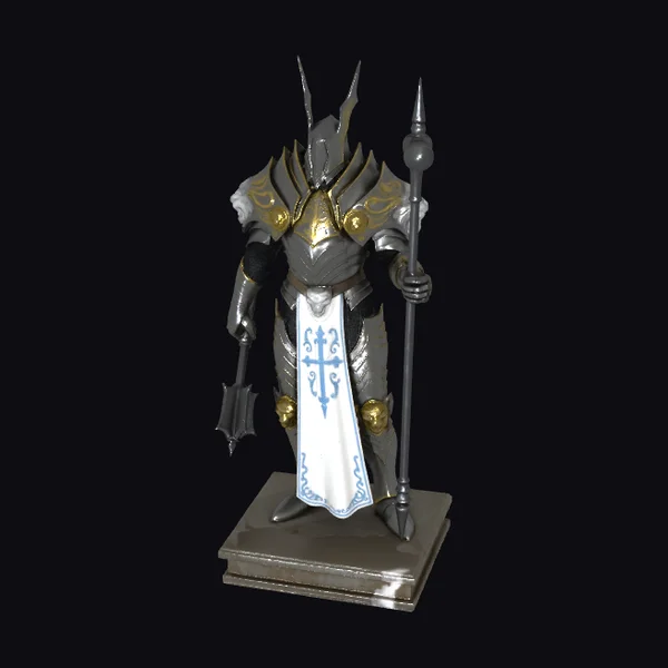 Armored Guardian Figure