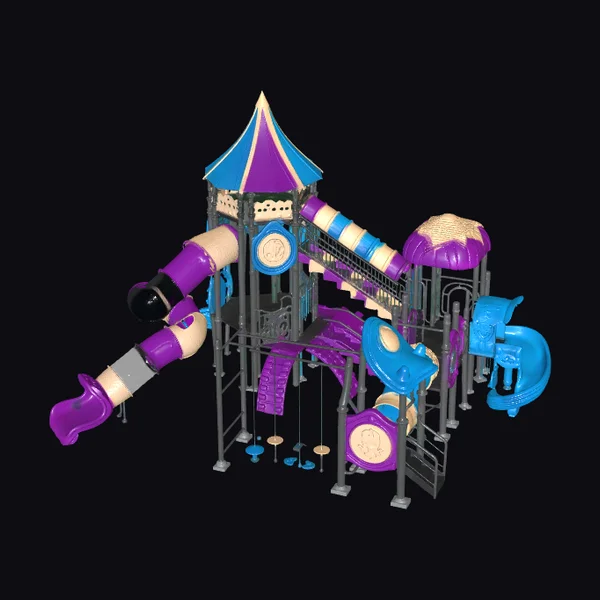 Vibrant Purple Playground