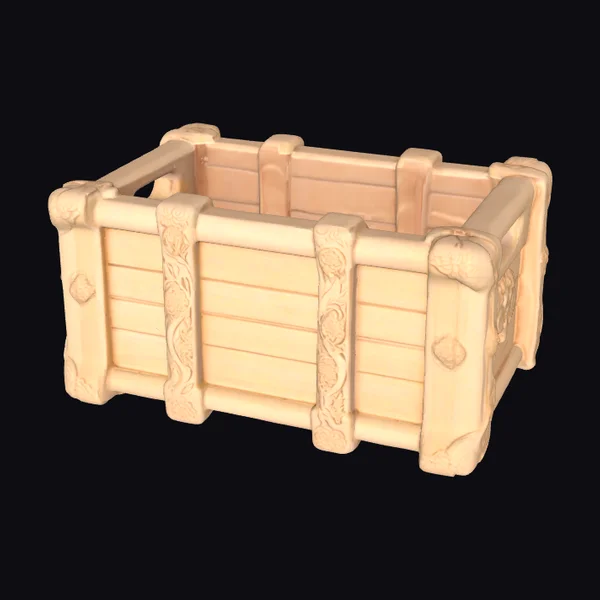 Wooden Treasure Chest