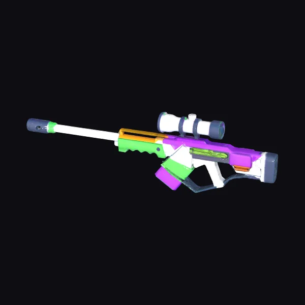 Colorful Sniper Rifle