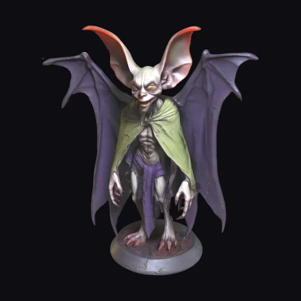 Anthropomorphic Vampire Bat