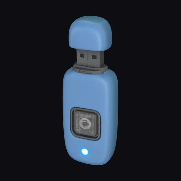 Blue USB Flash Drive