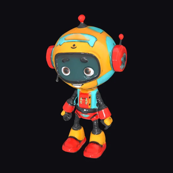 Small Robot Child Figure