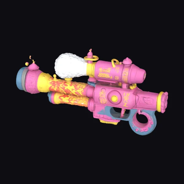 Pink Water Blaster Gun