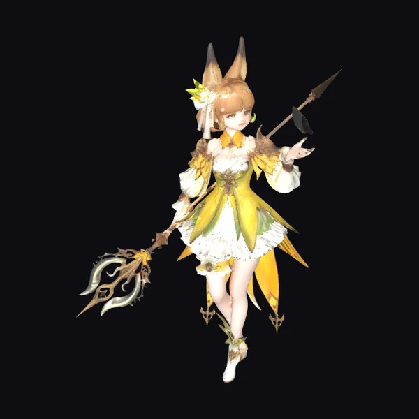 Golden Fox Sorceress