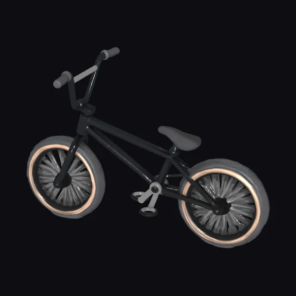 Black BMX Bike