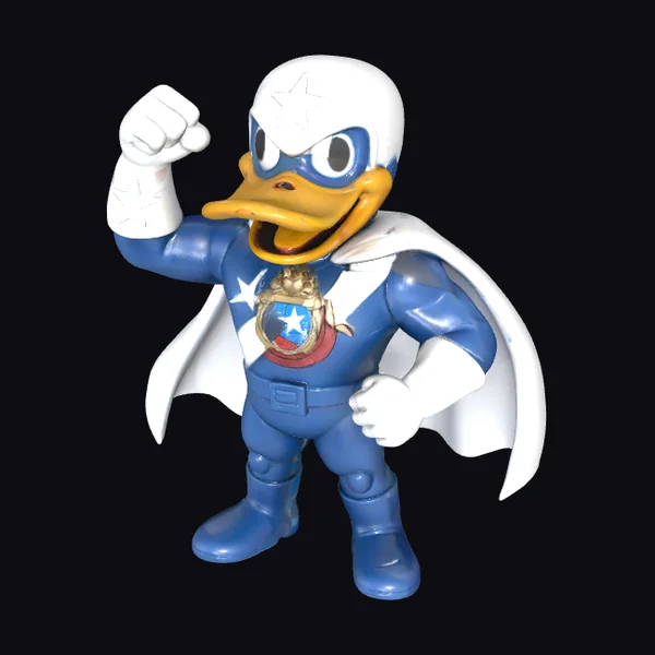 Superhero Duck Toy