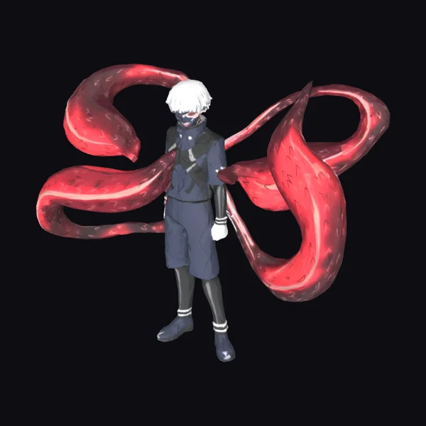 Anime Cyborg Tentacle Creature