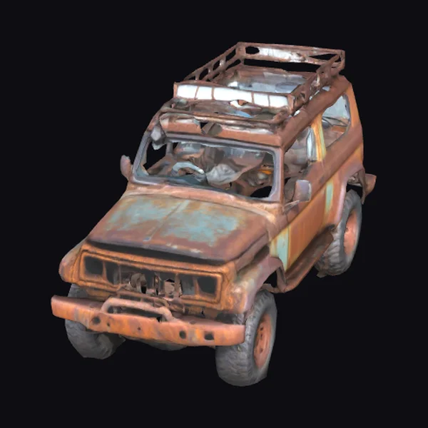 Rusty 4x4 SUV