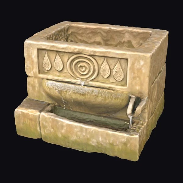 Ancient Stone Fountain