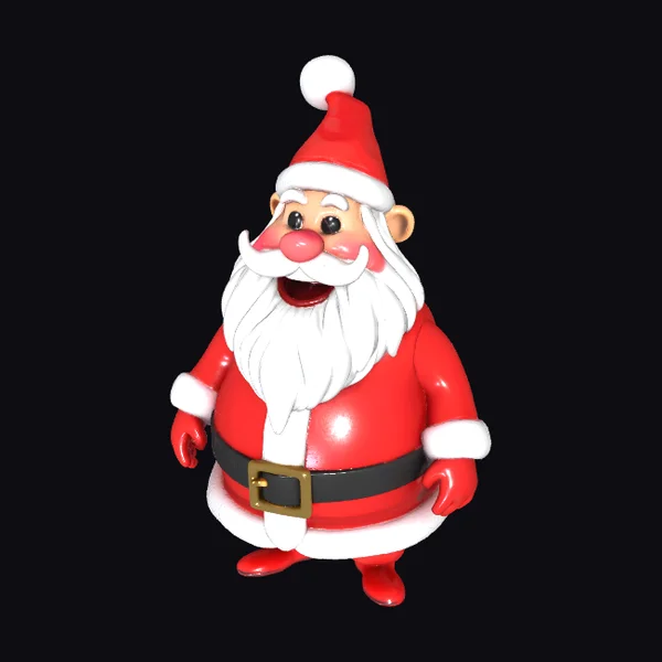 Cartoon Santa Claus