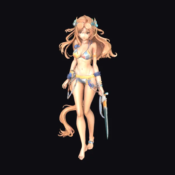 Anime Female Adventurer Swimwear