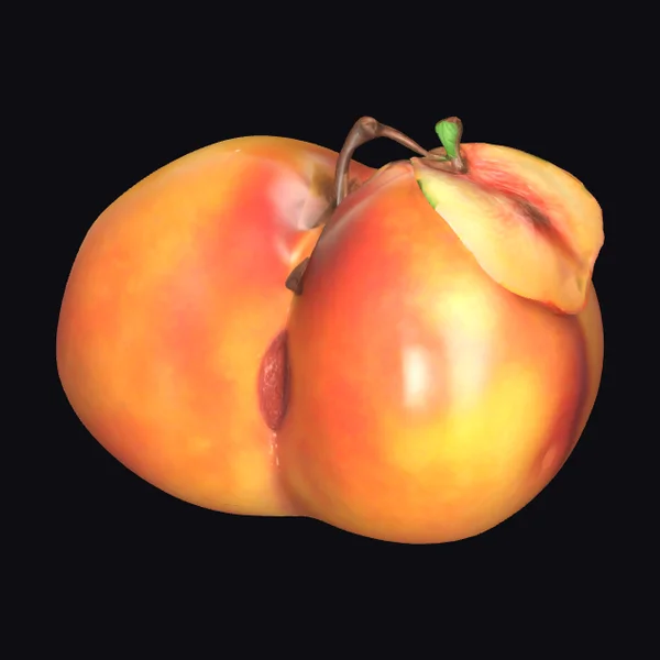 Two Juicy Peaches