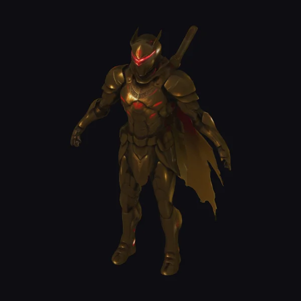 Armored Dark Knight Figure