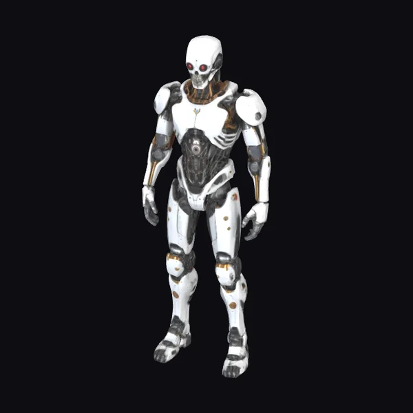 Armored Robot Skeleton