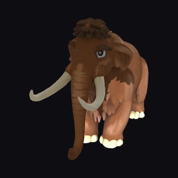 Woolly Mammoth Illustration