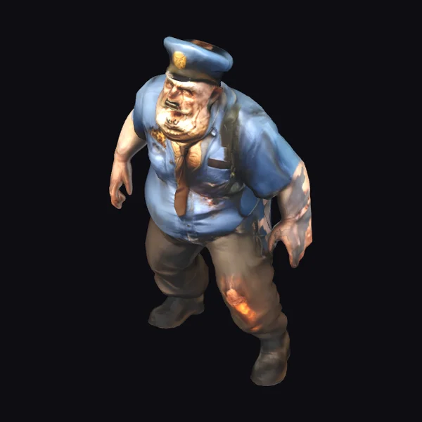 Zombie Police Officer