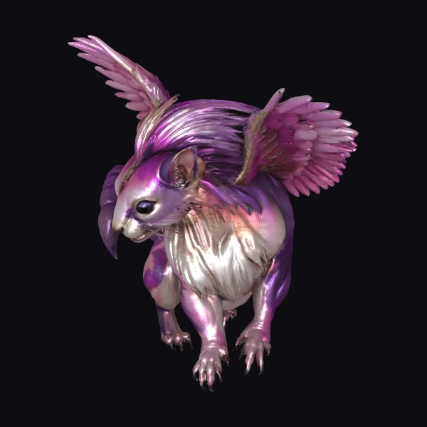Winged Squirrel Creature