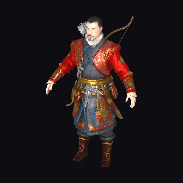 Asian Archer Huntsman
