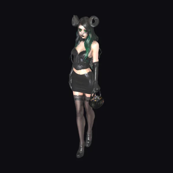 Black Mouse Cosplay Outfit