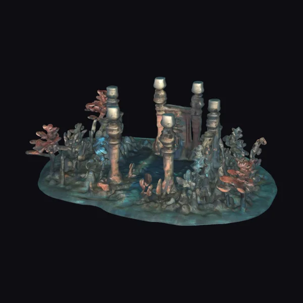 Underwater Palace Ruins