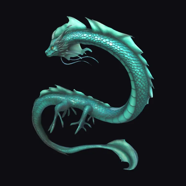 Aquatic Dragon Creature