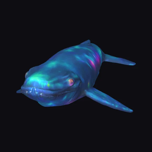 Aurora Whale Creature