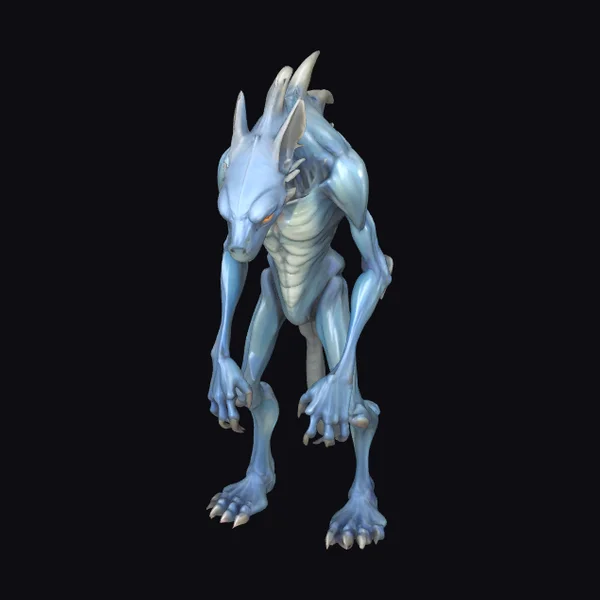 Wolf-like Creature Model