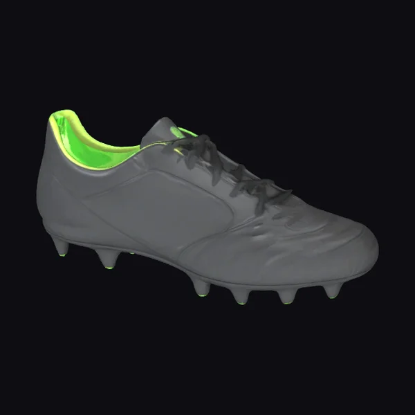 Gray Football Cleat