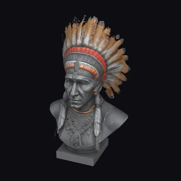 American Indian Chief Bust