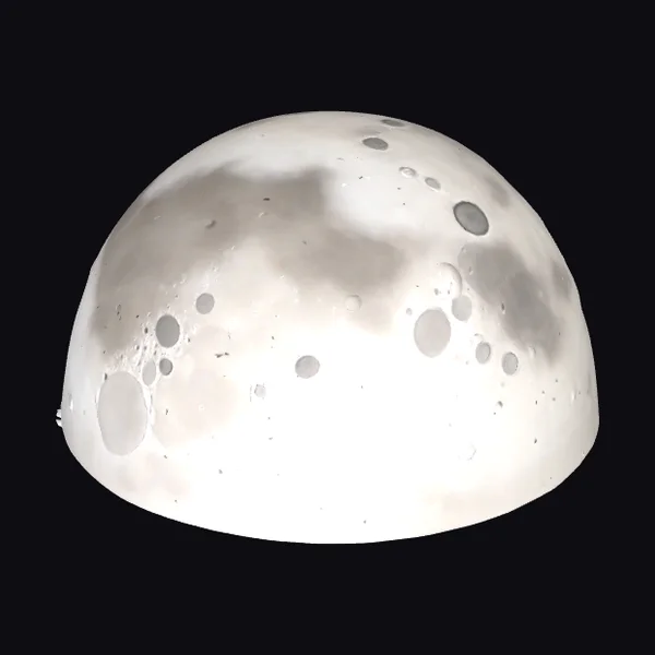 Lunar Semi Dome Display