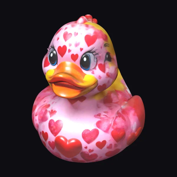 Valentine Rubber Duck