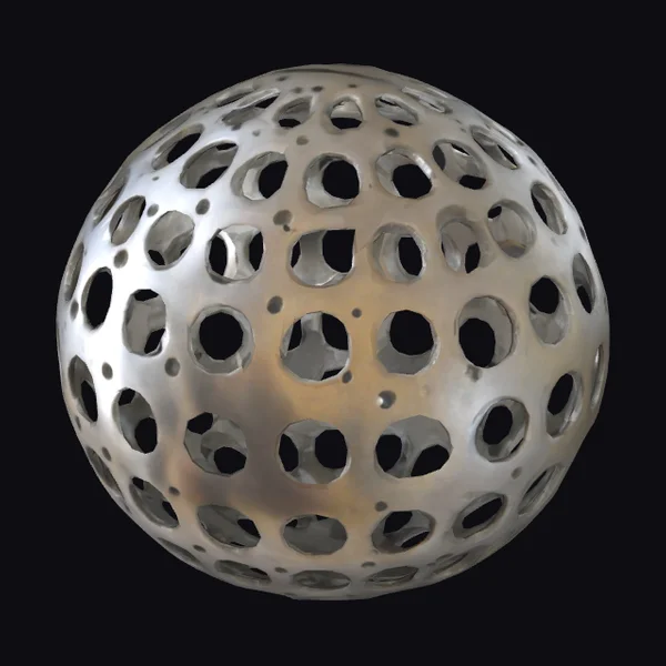 Perforated Metal Sphere