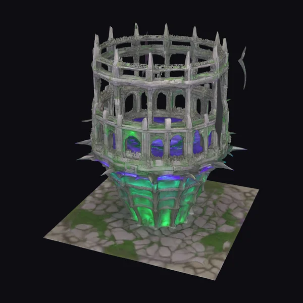 Ancient Spiked Energy Temple