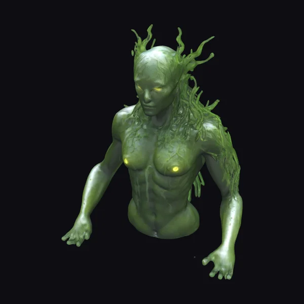 Algae Covered Water Spirit