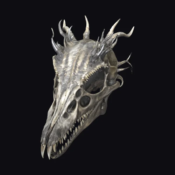 Duck Skull Horror Head