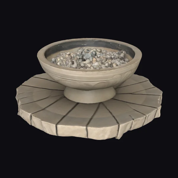 Stone Brazier Fire Pit