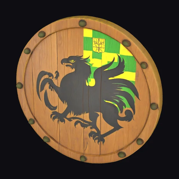 Wooden Round Shield