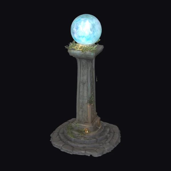 Ancient Magical Pylon Structure