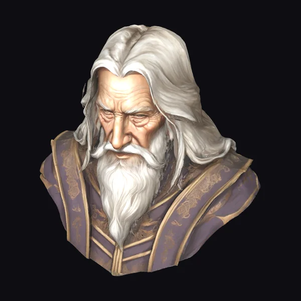Ancient Sorcerer Bust