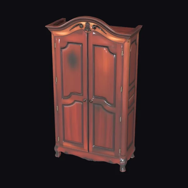 Antique Wooden Wardrobe
