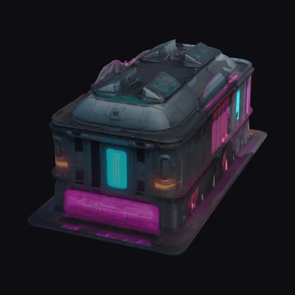Cyberpunk Building Module