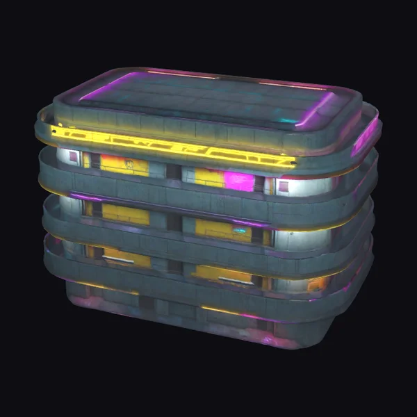 Futuristic Apartment Complex