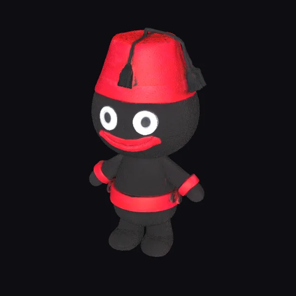 Toy with Fez Hat