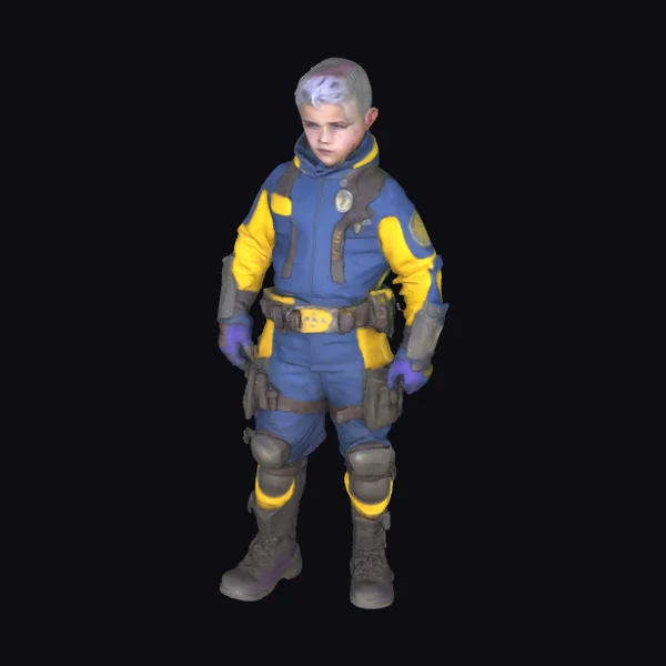 Young Vault Suited Boy