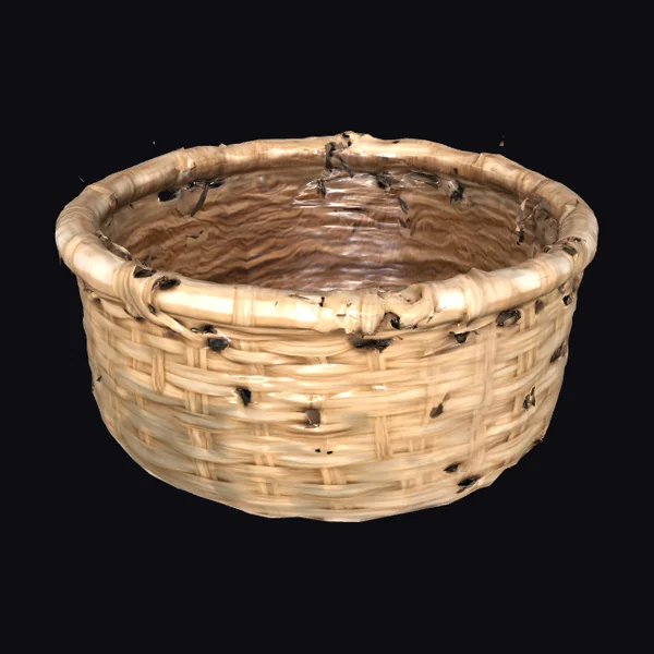 Woven Wooden Basket