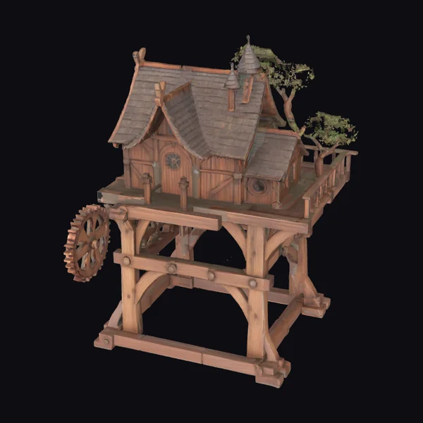 Wooden Treehouse