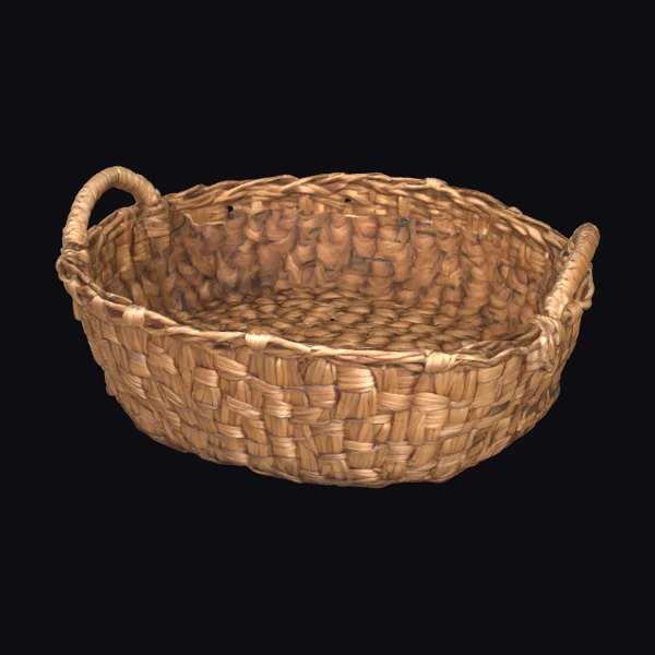 Woven Wicker Bread Basket